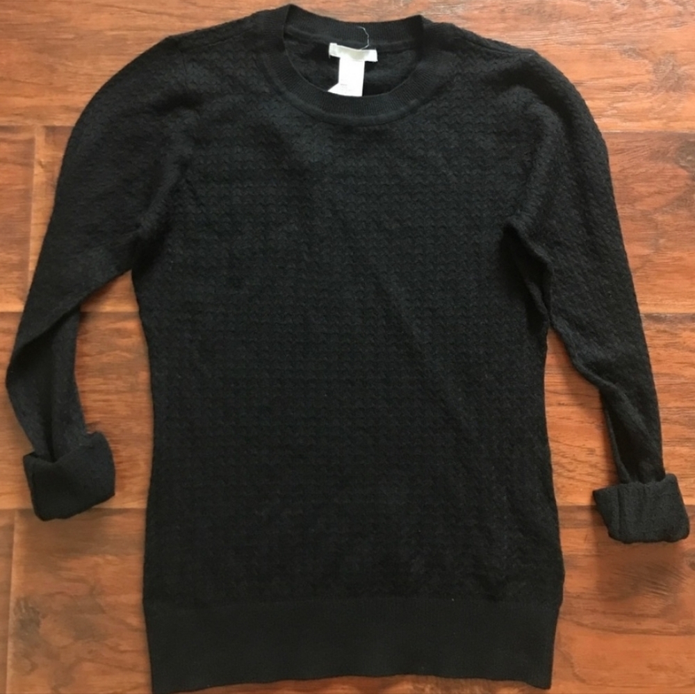 H&M Black Sweater New
